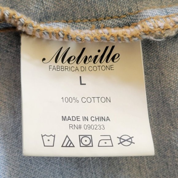 Brandy Melville Denim Jacket Alien Head Patch Distressed Trucker Size Large - Picture 9 of 13